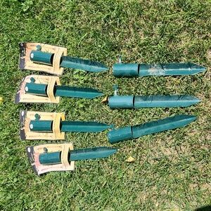 Tiki torch stakes